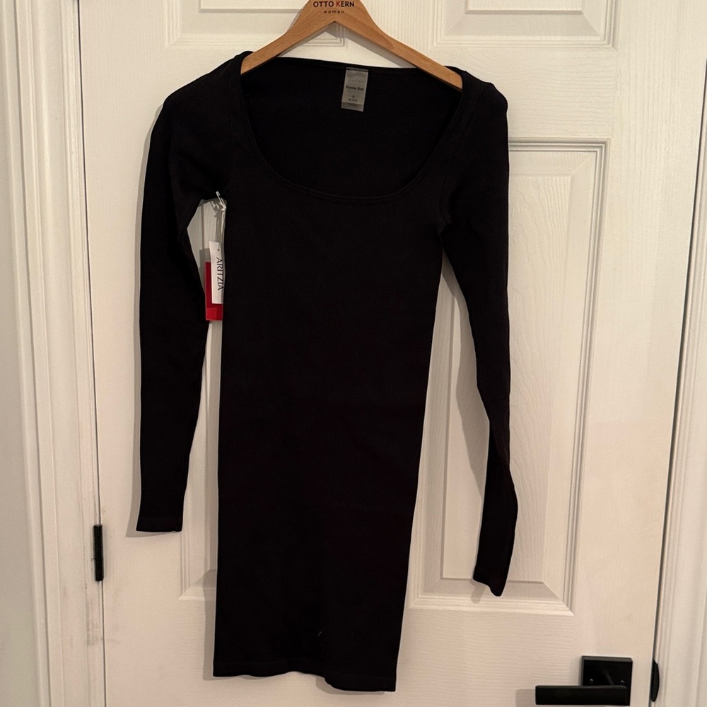 Sunday Best Black Long Sleeve Dress
